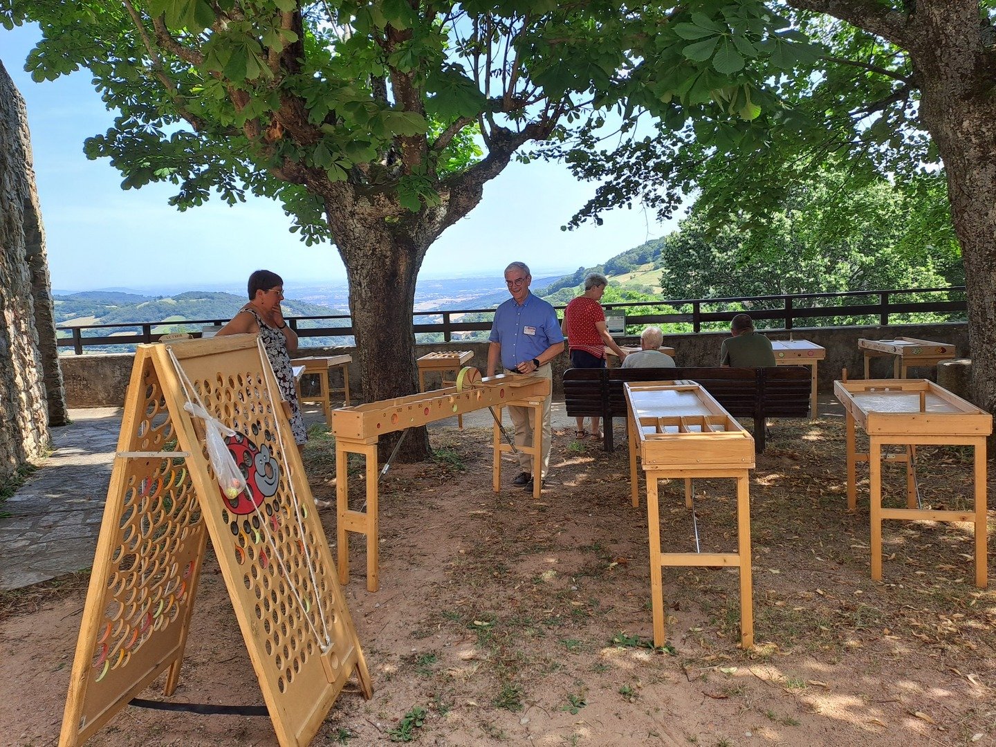Après-midi jeux en bois