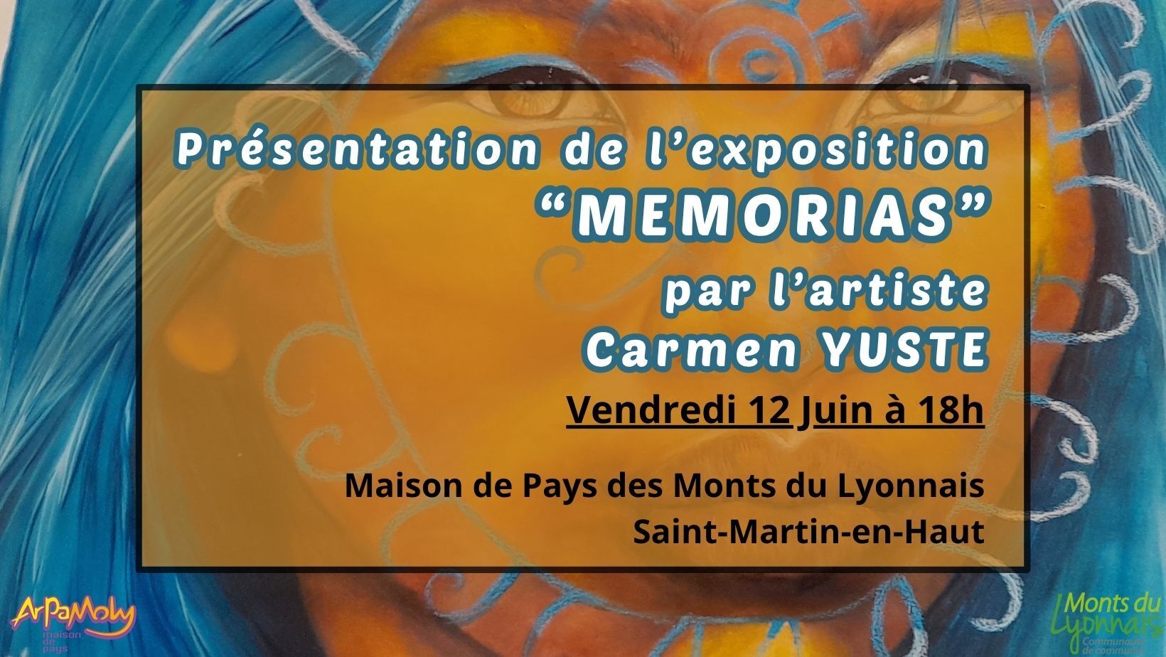 Présentation de l'exposition "MEMORIAS" par Carmen YUSTE