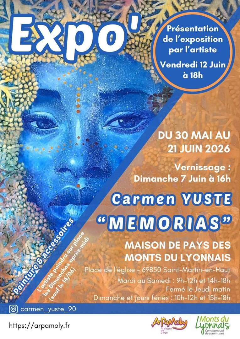 Exposition "MEMORIAS" de Carmen YUSTE